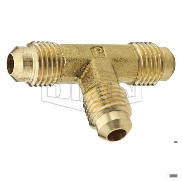 Dixon Union Tee, 3/8 in Nominal, SAE Flare, Brass 144F-6 - main